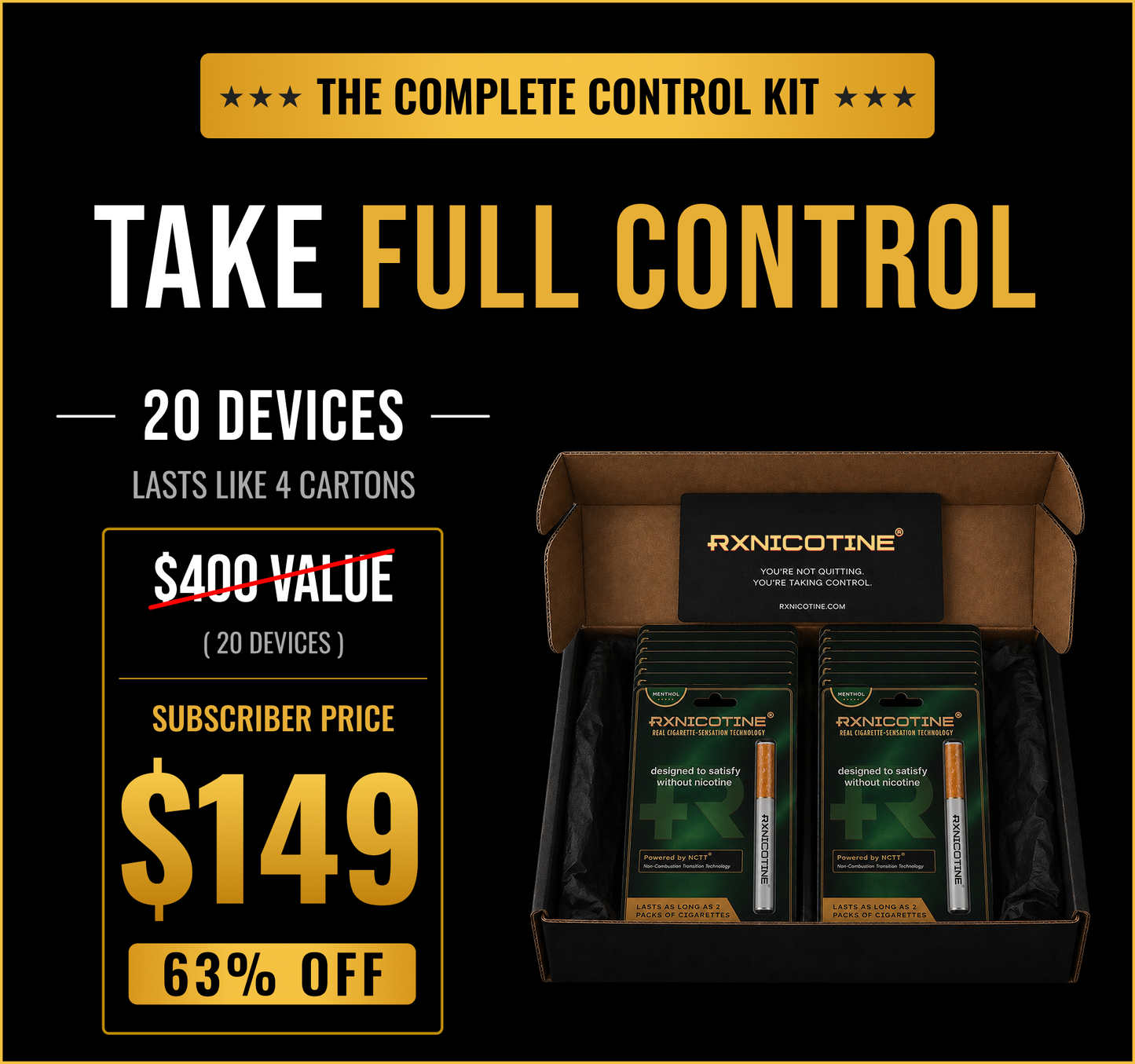 RXNICOTINE CONTROL KIT