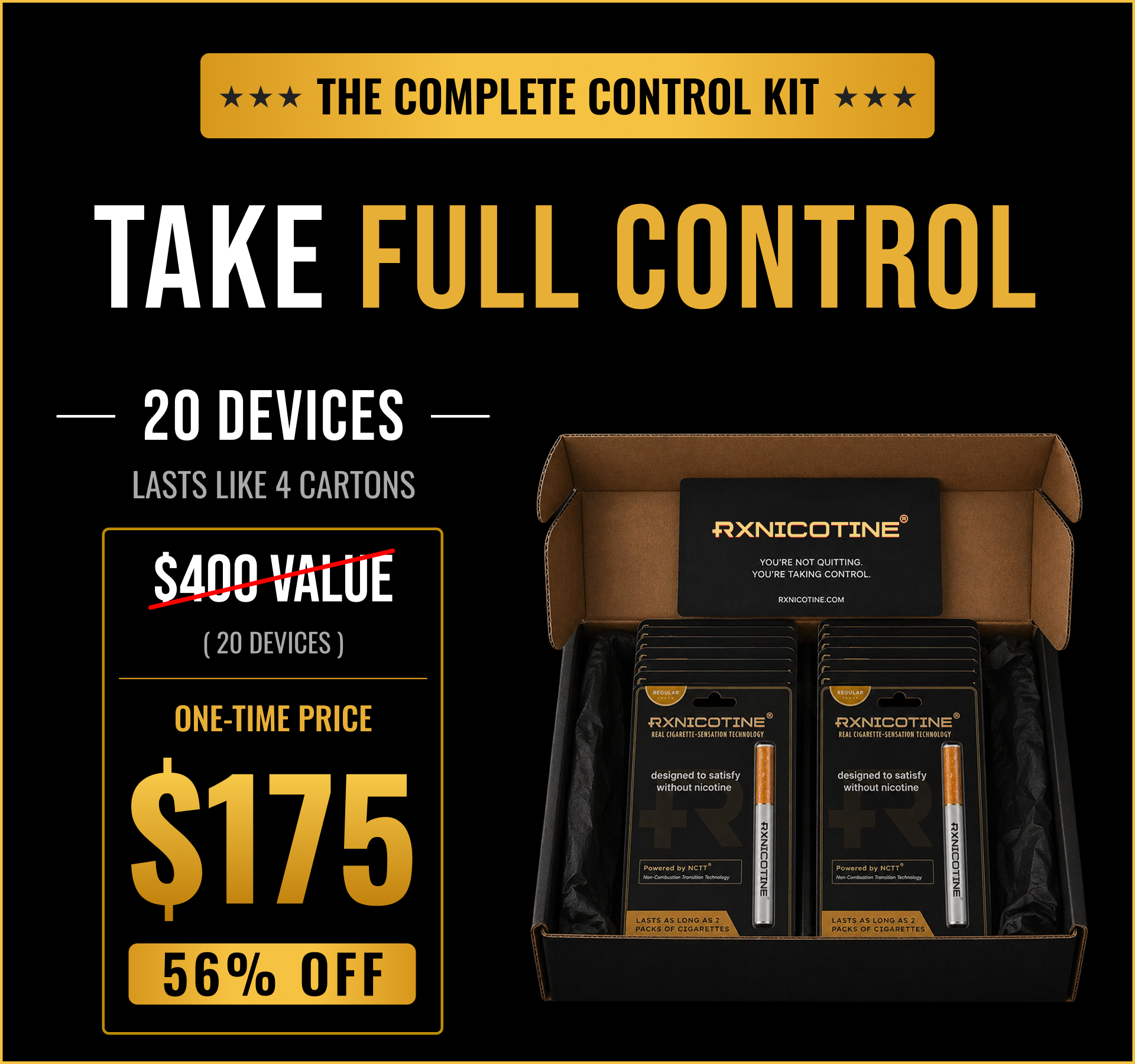 cigarette subscription RXNICOTINE SUBSCRIPTION